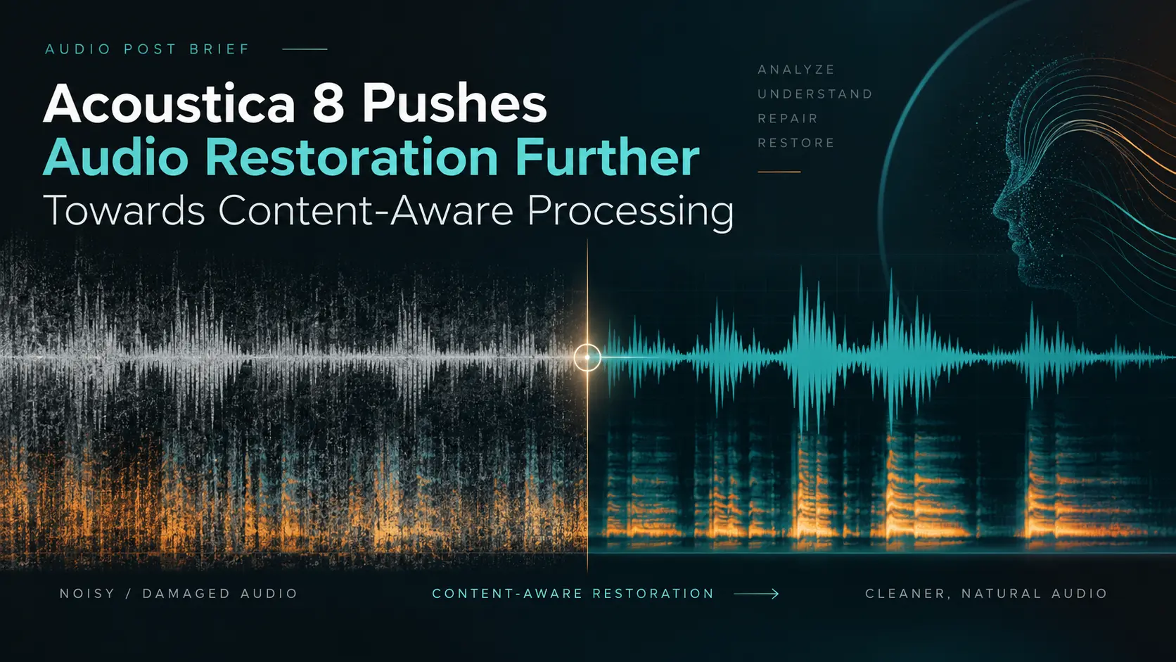 Acoustica 8 Pushes Audio Restoration Further Towards Content-Aware Processing